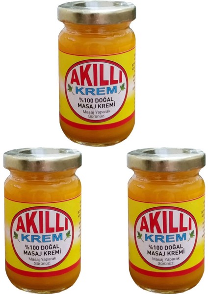Masaj Kremi X3 Adet