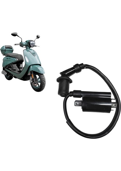 Yuki Gelato 125 Ateşleme Bobini ve Buji Başlığı