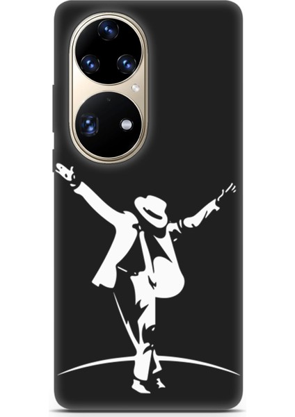 Huawei P50 Pro Uyumlu Minima 5 Baskılı Kapak Moon Walker M.j.