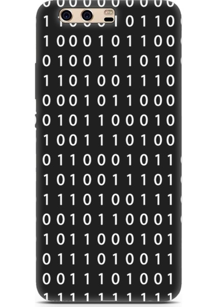 Huawei P10 Uyumlu Minima 3 Uv Tasarım Binary Kod