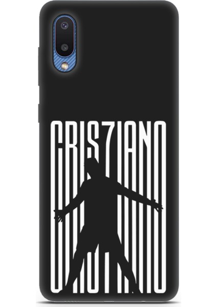 Samsung Galaxy A02 Uyumlu Minima 6 Arka Kapak Ronaldo 7