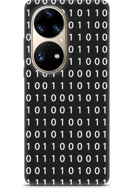 Huawei P50 Pro Uyumlu Minima 3 Baskılı Kapak Binary Kod