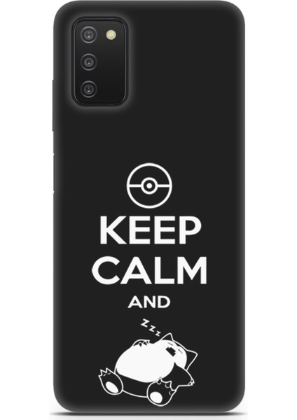 Samsung Galaxy A03S Uyumlu Minima 7 Baskılı Pokemon Sakin Uyku