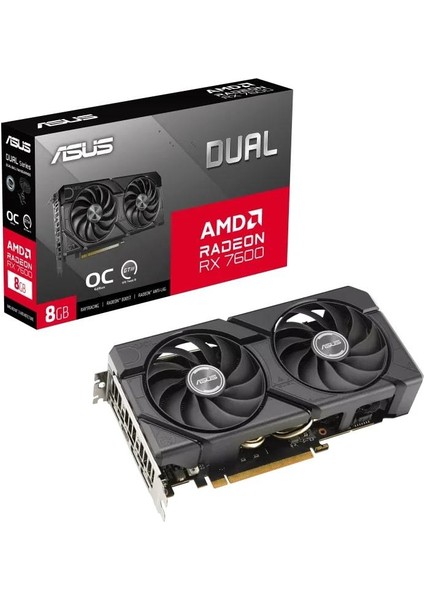 Radeon Rx 7600 Dual Evo Oc Edition 8gb Gddr6 128 Bit Ekran Kartı