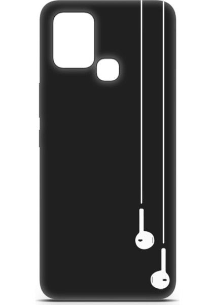 Infinix Hot 10T Uyumlu Minima 9 Parlak Baskılı Beyaz Kulaklık fiyatları