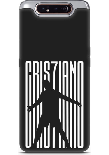 Samsung Galaxy A80 Uyumlu Minima 6 Uv Kapak Ronaldo 7