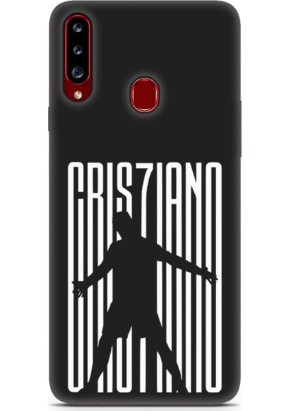 Samsung Galaxy A20S Uyumlu Minima 6 Baskılı Telefon Kabı Ronaldo 7