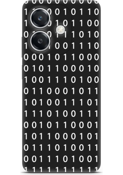 Oppo A3 Uyumlu Minima 3 Baskılı Kapak Binary Kod