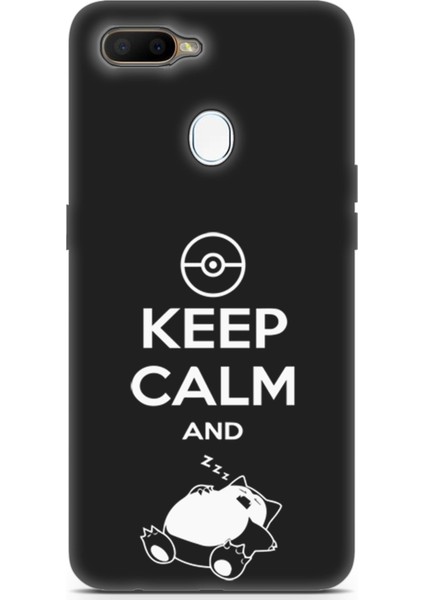 Oppo A5S Uyumlu Minima 7 4K Kapak Pokemon Sakin Uyku