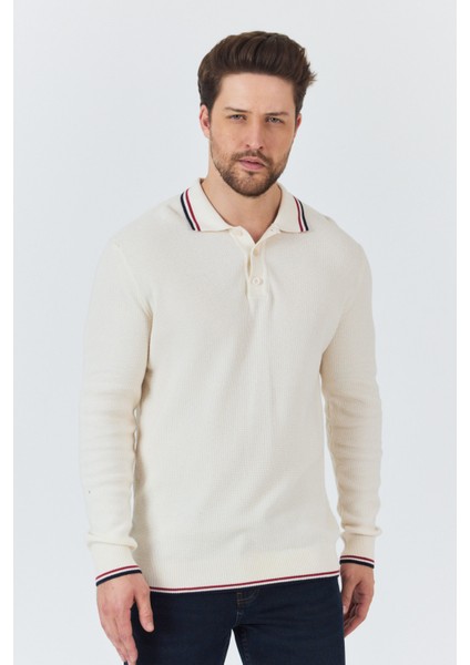 Erkek Polo Yaka Sweatshirt 69001