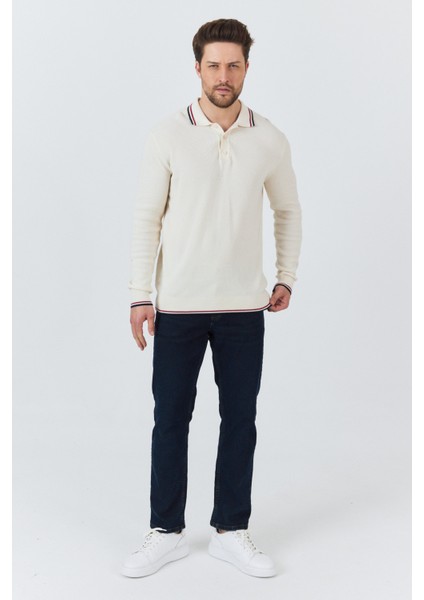 Erkek Polo Yaka Sweatshirt 69001 fiyatları