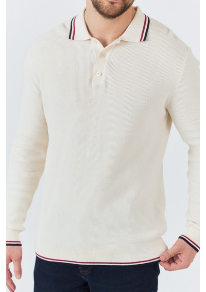 Erkek Polo Yaka Sweatshirt 69001 fırsatları