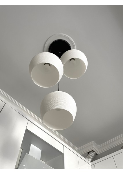 Modern Tarzda Sarkıt Salon Mutfak Yatak Odası Için 3'lü Bohem Avize (Rustik Ampul Hediyeli)Nestvibe fırsatları