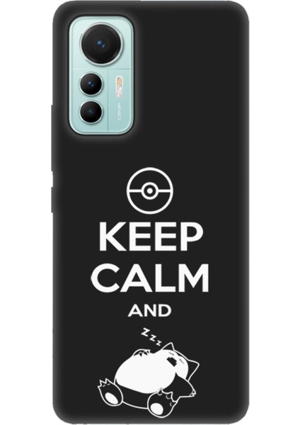 Xiaomi 12 Lite Uyumlu Minima 7 Fit Baskılı Pokemon Sakin Uyku