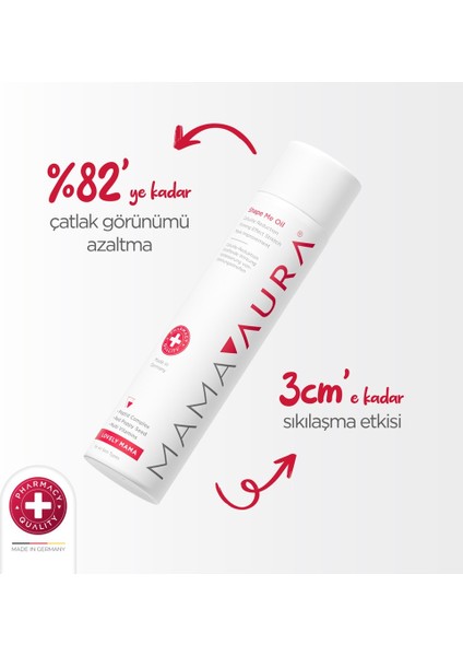 Maximum Elasticity Cream ve Mamaaura Shape Me Oil Tanışma Seti fırsatları