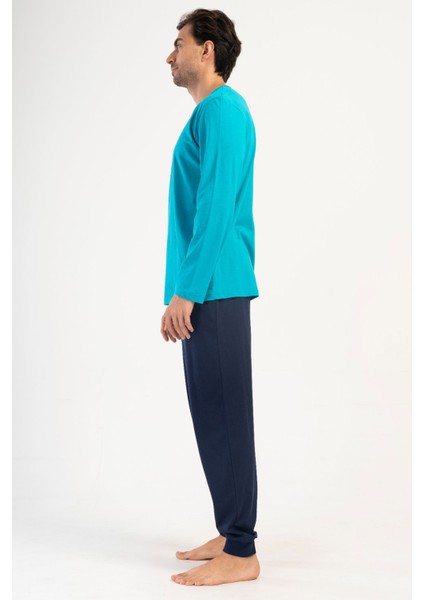 Pamuklu Erkek Uzun Kol Pijama Takım , 405198 modelleri