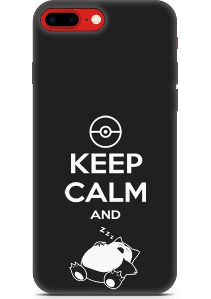 Apple iPhone 8 Plus Uyumlu Minima 7 Kab Pokemon Sakin Uyku