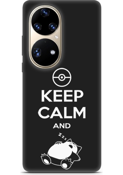 Huawei P50 Pro Uyumlu Minima 7 Darbe Emici Pokemon Sakin Uyku
