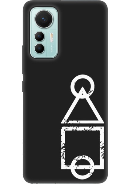 Xiaomi 12 Lite Uyumlu Minima 10 Koruma Kılıfı Squid Game