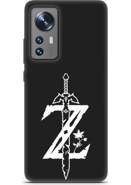 Xiaomi 12 Pro Uyumlu Minima 8 Silikon Kapak Zelda Frp