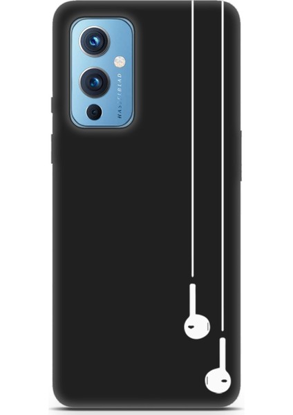 Oneplus 9 Uyumlu Minima 9 Baskılı Kapak Beyaz Kulaklık