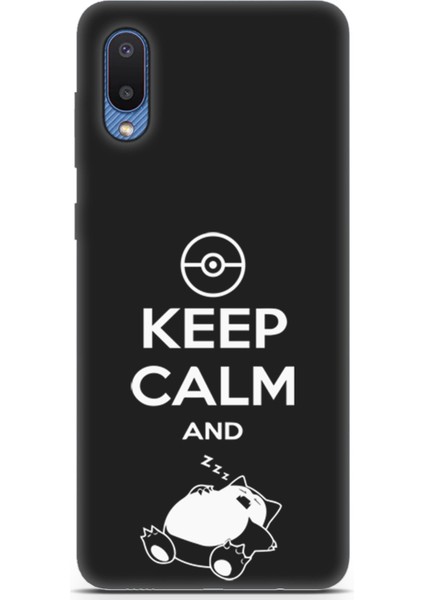 Samsung Galaxy A02 Uyumlu Minima 7 Koruma Kılıfı Pokemon Sakin Uyku