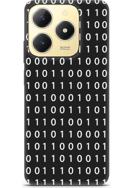 Realme C61 Uyumlu Minima 3 Parlak Baskılı Binary Kod