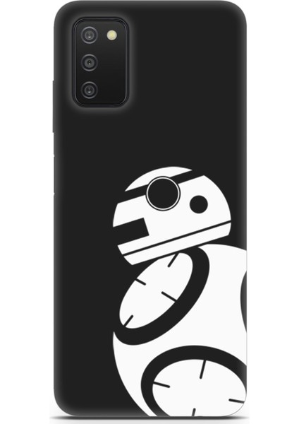 Samsung Galaxy A03S Uyumlu Minima 4 Baskılı Telefon Kabı Star Wars Bb-8