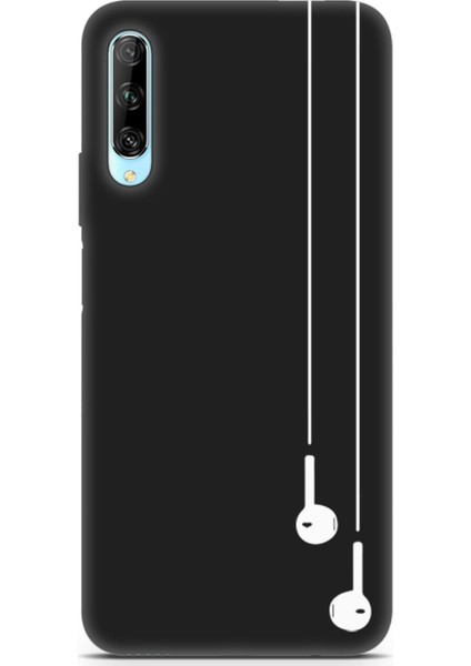 Huawei Y9S Uyumlu Minima 9 Uv Kapak Beyaz Kulaklık