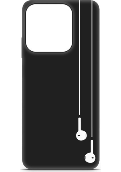 Realme C61 Uyumlu Minima 9 Soft Silikon Beyaz Kulaklık fiyatları