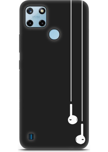 Realme C25Y Uyumlu Minima 9 Premium Uv Beyaz Kulaklık
