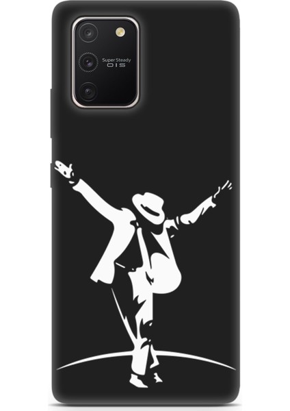 Samsung Galaxy A91 Uyumlu Minima 5 Hd Uv Baskı Moon Walker M.j.