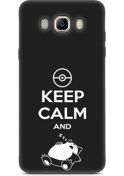 Samsung Galaxy J7 2016 Uyumlu Minima 7 Koruyucu Kılıf Pokemon Sakin Uyku