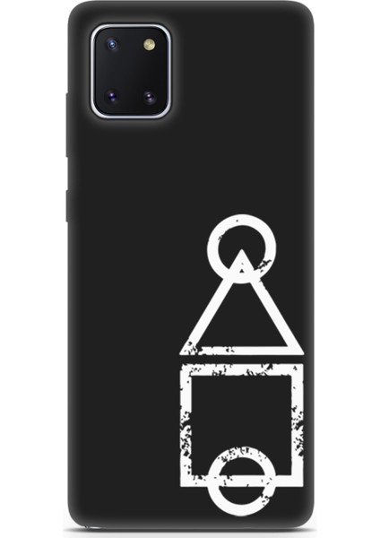 Samsung Galaxy Note 10 Lite Uyumlu Minima 10 Baskılı Kapak Squid Game