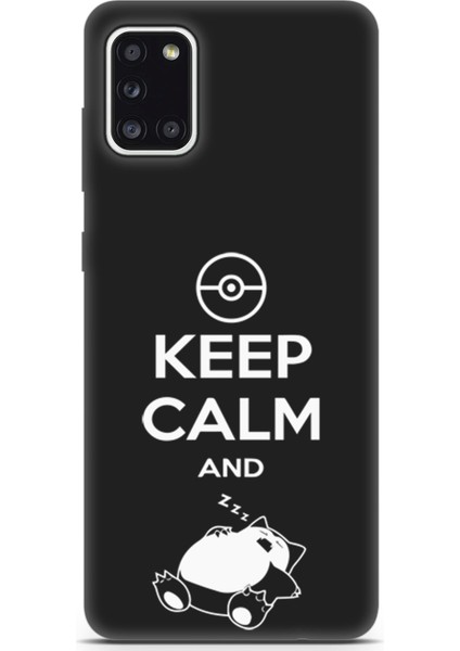 Samsung Galaxy A31 Uyumlu Minima 7 Baskılı Pokemon Sakin Uyku