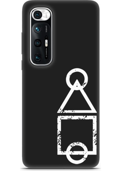 Xiaomi Mi 10S Uyumlu Minima 10 Silikon Kapak Squid Game