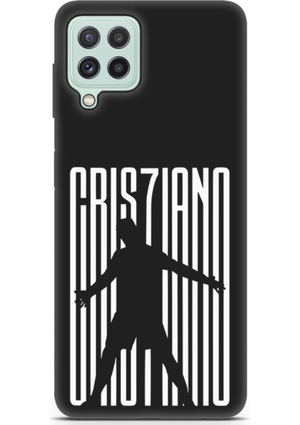 Samsung Galaxy A22 Uyumlu Minima 6 Telefon Kılıfı Ronaldo 7