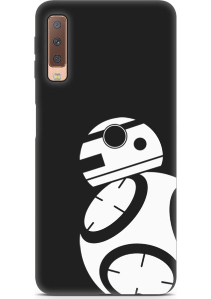 Samsung Galaxy A7 2018 Uyumlu Minima 4 Telefon Kabı Star Wars Bb-8