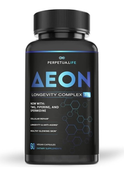 Aeon Liposomal Nad+ Trans-Resveratrol Fisetin Theanine Tmg Spermidine Astragalus 60