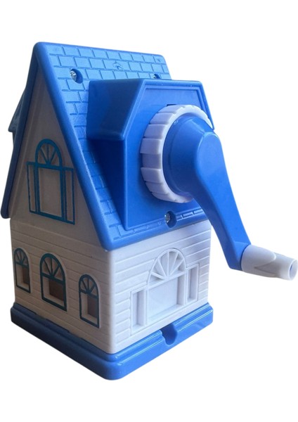 Ev Şeklinde Dekoratif Kalemtraş, Çocuklar Için Mekanik Kollu, 3 Renk Seçeneği fiyatları