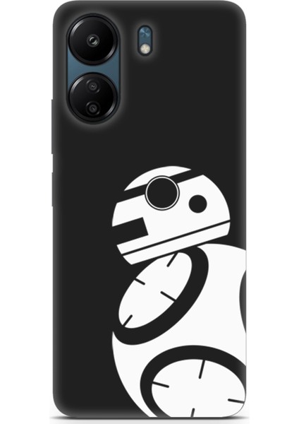 Xiaomi Redmi 13C Uyumlu Minima 4 Renkli Tasarım Star Wars Bb-8