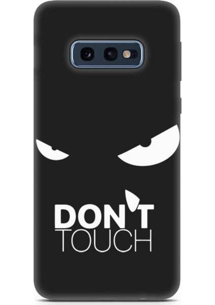 Samsung Galaxy S10E Uyumlu Minima 2 Koruma Kılıfı Sakın Dokunma