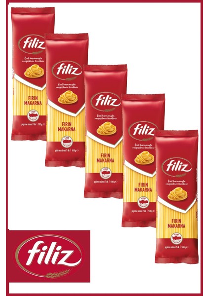 Fırın Makarna 500 gr x 5 Adet