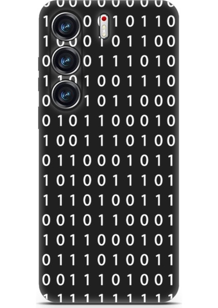 Tecno Camon 40 4g Uyumlu Minima 3 Telefon Kılıfı Binary Kod