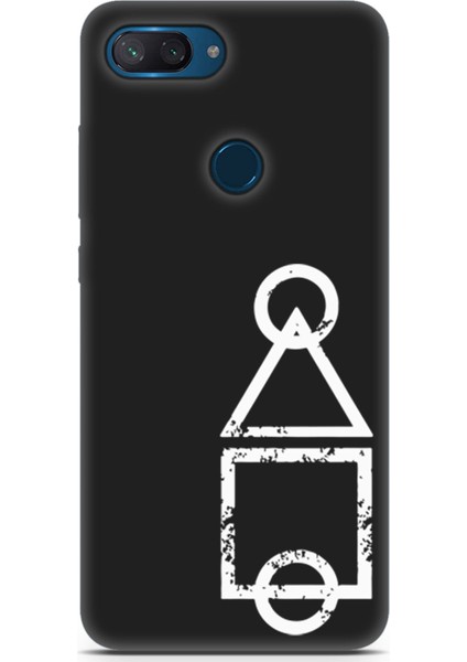 Xiaomi Mi 8 Lite Uyumlu Minima 10 Arka Kapak Squid Game