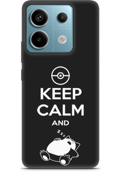Xiaomi Redmi Note 13 Pro 5g Uyumlu Minima 7 Fit Baskılı Pokemon Sakin Uyku