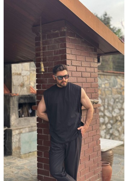 Erkek Basketci Sıfır Kol Bisiklet Yaka Kolsuz T-Shirt fiyatları