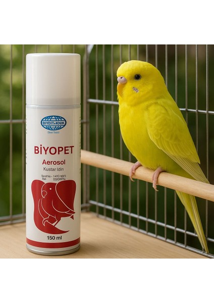 Biyopet Aerosol Kuş Spreyi 150 ml