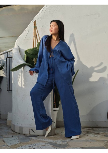 Bağlamalı Tesettür Pantolon Üst Pantolon Takım modelleri