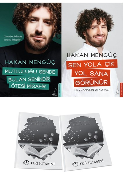 Mutluluğu Sende Bulan Senindir, Ötesi Misafir ve Sen Yola Çık Yol Sana Görünür + Hediyeli